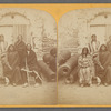 Group of the 3 most celebrated Indian Chiefs and 2 women prisoners