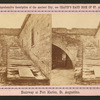 Stairway at Fort Marion. St. Augustine.