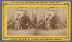 Group of the 3 most celebrated Indian Chiefs and 2 women prisoners, confined in the Old Spanish Fort as prisoners of war