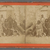 Group of the 3 most celebrated Indian Chiefs and 2 women prisoners, confined in the Old Spanish Fort as prisoners of war