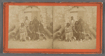 Group of the 3 most celebrated Indian Chiefs and 2 women prisoners, confined in the Old Spanish Fort as prisoners of war