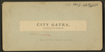 City gates, looking into St. George St.