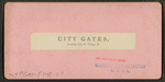 City gates, looking into St. George St.