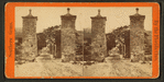 City gates, looking into St. George St.