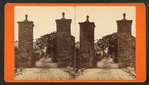 City gates, looking into St. George Street.