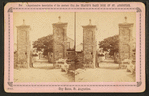 City gates. St. Augustine, Florida.