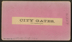 City gates of St. Augustine, Florida.