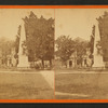 Plaza and Monument, showing the Old Spanish Governor's house, now used as Post Office and Court House.