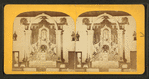 Altar of the Old Spanish Church, St. Augustine, Fla.