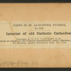 Interior of Old Catholic Cathedral.