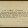 The Spanish Cathedral.