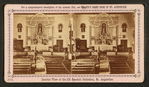 Interior view of the Old Spanish Cathedral. St. Augustine, Fla.