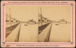 The Sea Wall; showing Fort Marion in the distance.