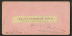 Ball's carriage road, and showing the orange archway in the distance. St. Augustine, Fla.