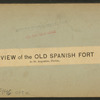 A View of the Old Spanish fort at St. Augustine, Fla.