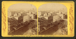 Panorama of Savannah, Georgia.