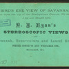 Bird's eye view of Savannah, taken from the top of the Presbyterian Church.