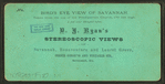 Bird's eye view of Savannah, taken from the top of the Presbyterian Church.