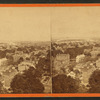 Panoromic view of Savannah, from the Independent Presbyterian Church,looking east.