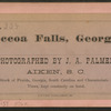 Toccoa Falls, Georgia.