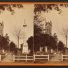 Pulaski Monument and Presbyterian Church.