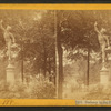 Statuary in the Park. [View of Mercury statue.]