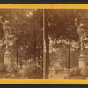 Statuary in the Park. [View of Mercury statue.]