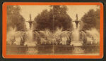Fountain in Park, Savannah, Ga.