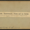Cooks, chambermaids, nurses and one hostler, of Gen. Geo. Washington.