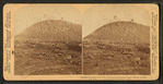Stones and lava thrown upwards - eruption of Mokuaweoweo volcano, Hawaii, July 4-21, 1899