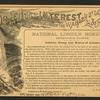 National Lincoln Monument, Springfield, Illinois. Infantry group and statue of Lincoln.