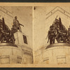 National Lincoln Monument, Springfield, Illinois. Infantry group and statue of Lincoln.
