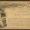 National Lincoln Monument, Springfield, Illinois. Catacomb and sarcophagus.