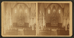 Aurora: interior of the German Catholic church.
