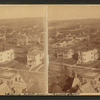 General view of W. Aurora showing homes, the river, train yards.
