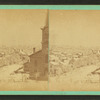 Bloomington: view of the town after a sleet storm, Jan. 1871