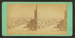 Bloomington: view of the town after a sleet storm, Jan. 1871