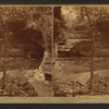Views of rock formations in Deer Park near La Salle.