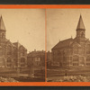 Ottawa Township High School. Erected 1879.