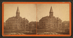 Ottawa Township High School. Erected 1879.