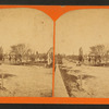 Elgin: a street view showing covered wagon.