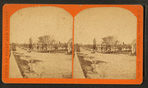 Elgin: a street view showing covered wagon.