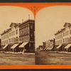 Peoria: block of buildings opposite west side of courthouse square.