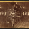 Danville: view of the interior of a millinery shop.