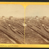 Lake, railways and elevators.