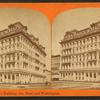 Potter Palmer's building, cor. State and Washington.