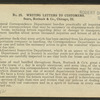 Writing letters to customers. Sears, Roebuck & Co., Chicago, Ill.