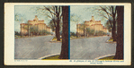 A glimpse of one of Chicago's famous drives and noted hotels.