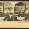 Chicago: Speisesaal im Victoria Hötel.