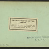 Stereoscopic views of hotels in Chicago.
